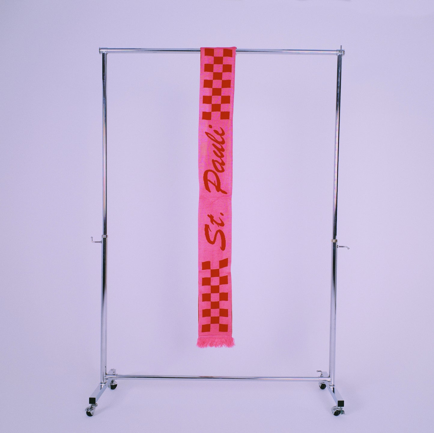 St. Pauli Scarf - "The Classic" Pink & Red