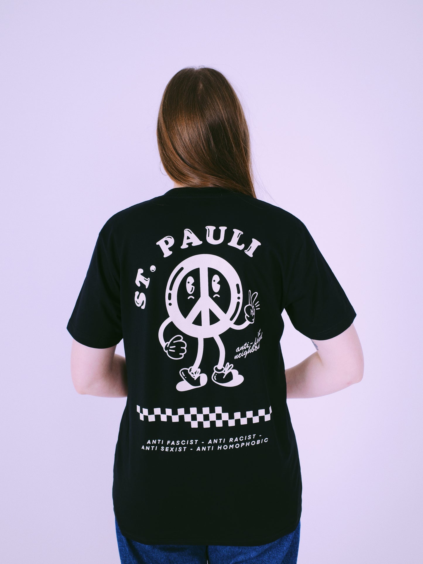 Anti-Fascist Neighbourhood T-Shirt - Black