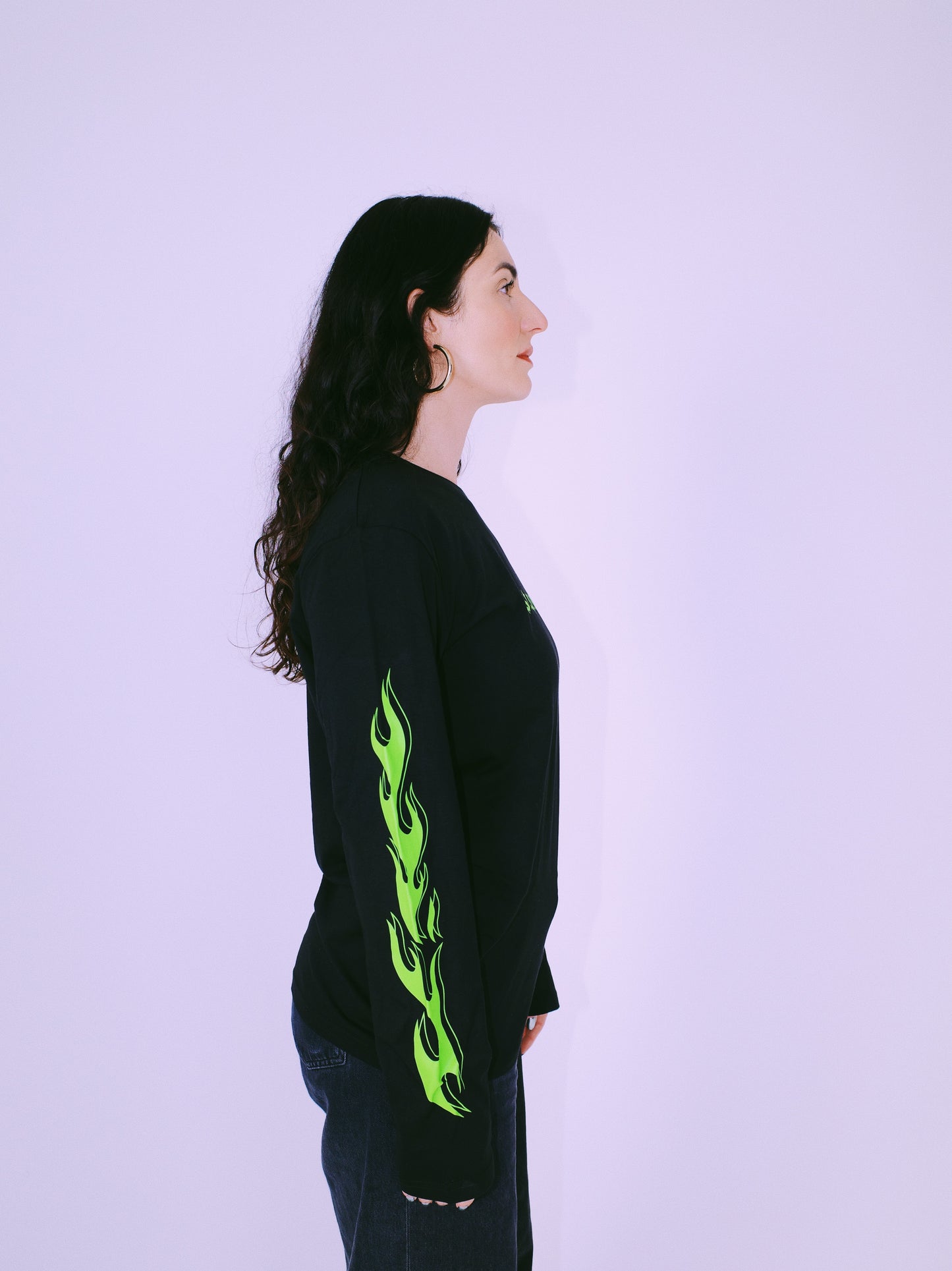 St. Pauli Flame Long Sleeve - Black Green