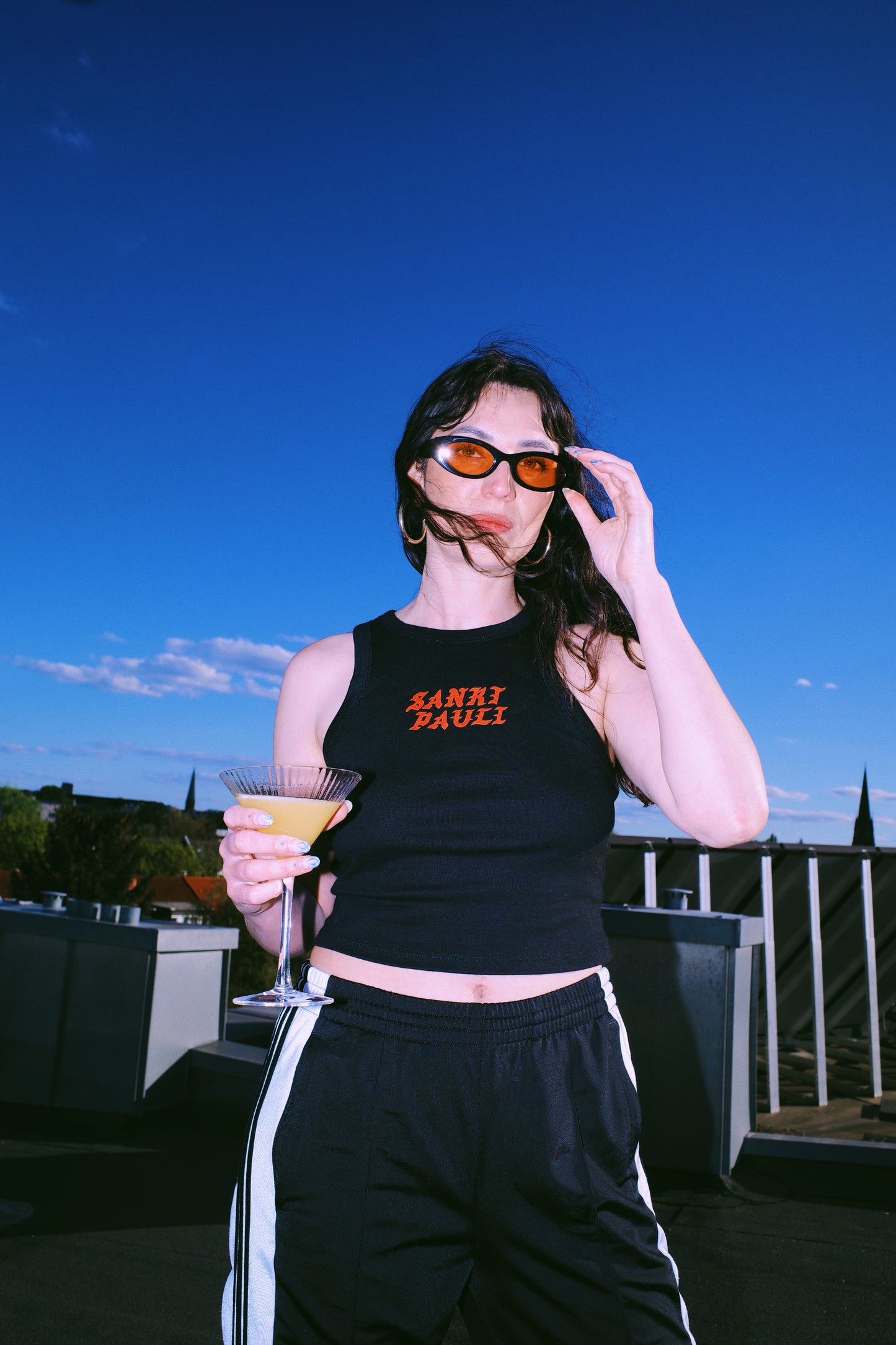 Sankt Pauli - Tattoo Collection Cropped Tank Top