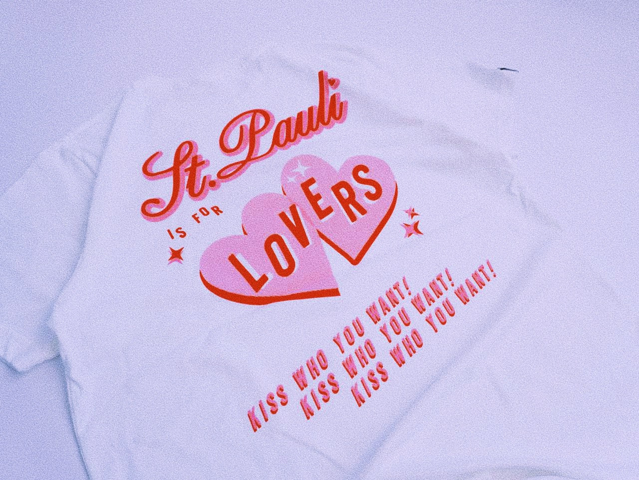 St. Pauli Lovers PRIDE T-Shirt - White
