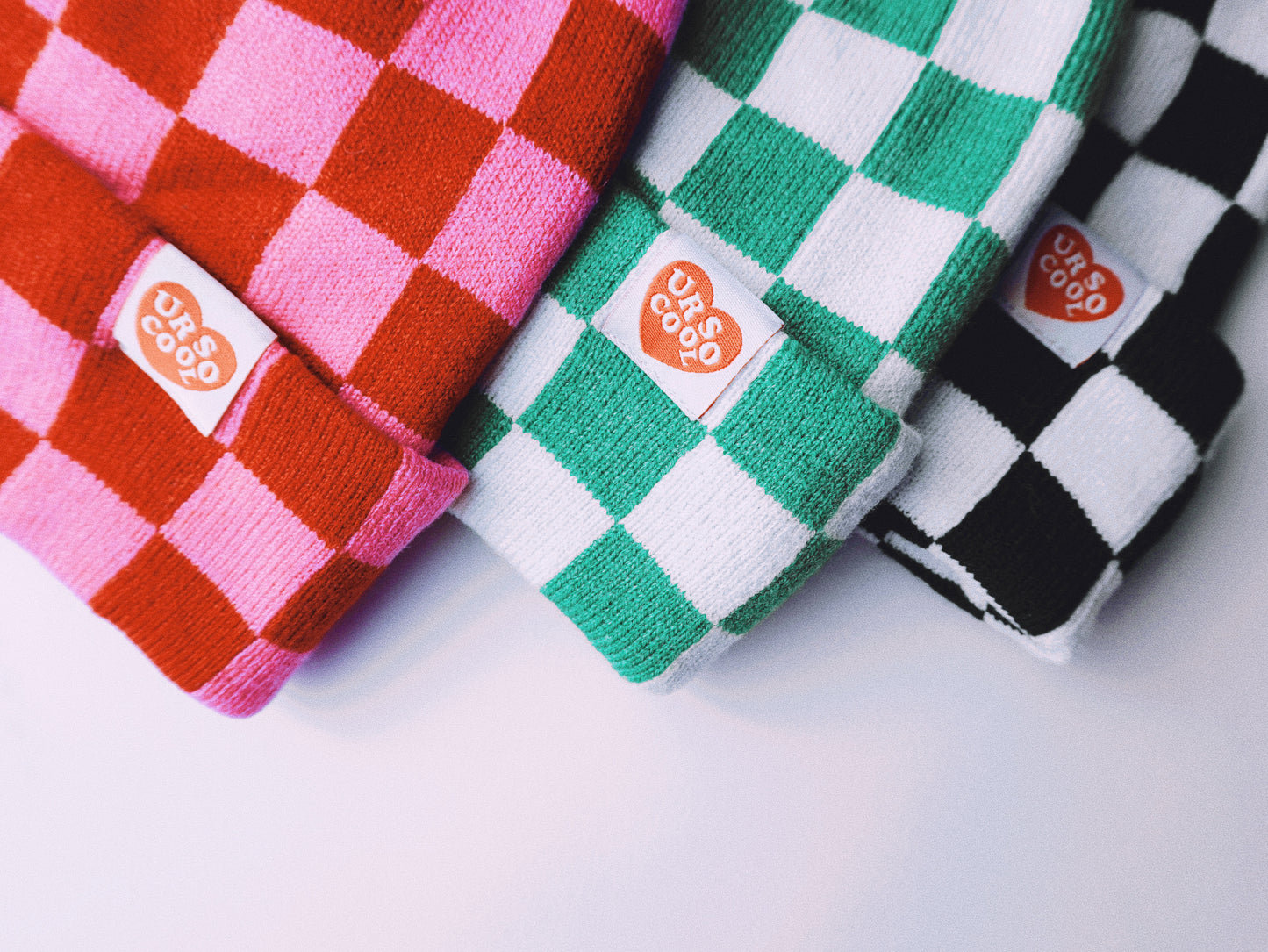 Checkerboard Beanie