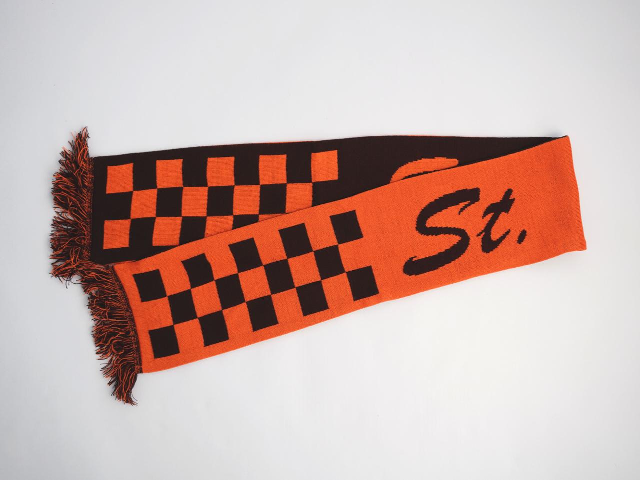St. Pauli Scarf - 70s Brown & Orange