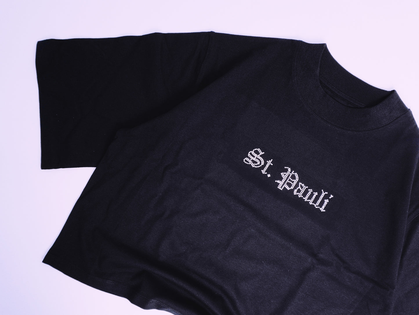Strass Pauli - Cropped Diamanté T-Shirt