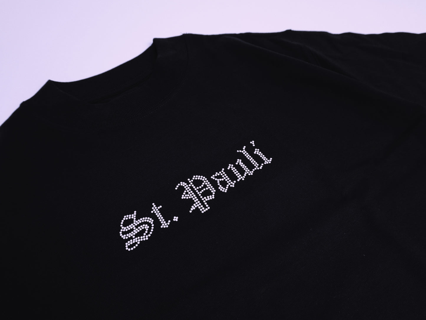 Strass Pauli - Cropped Diamanté T-Shirt